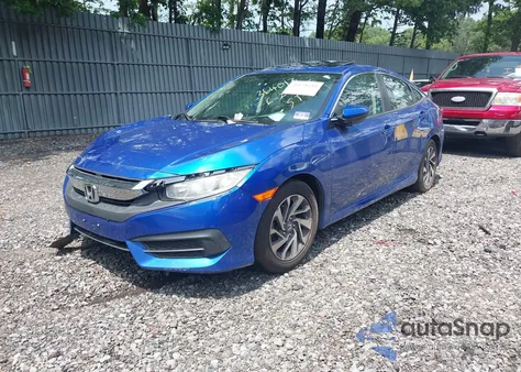 2017 Honda Civic Ex z USA, uszkodzony, nr VIN 19XFC2F79HE233640